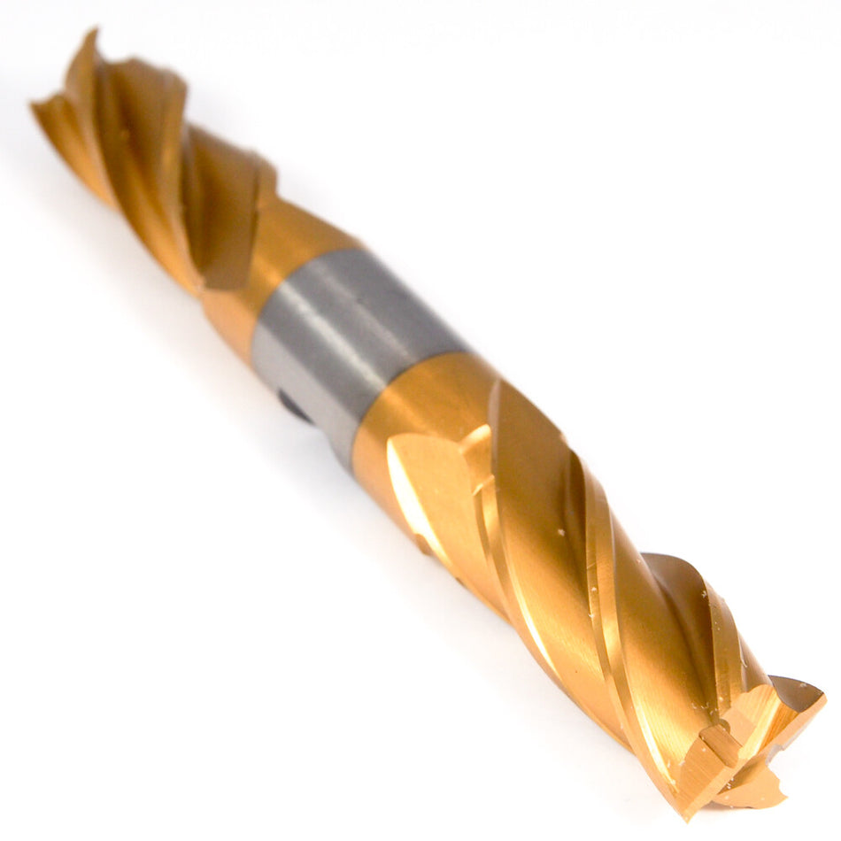 Double Square End Mill 13/16" 4FL HSS TiN 10844260