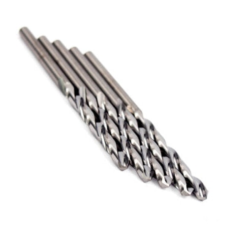 Carbide Jobber Length Drills #30 118 Degree 2FL 1-1/4" LOC x 2-1/4" (5 Pcs)