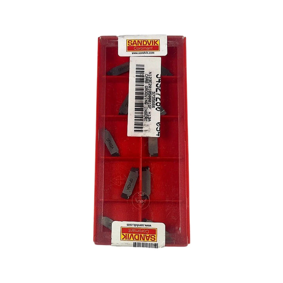 Sandvik N123E2-0185-0001-GF H13A Carbide Grooving Insert (10pc)