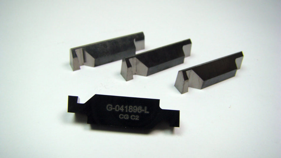 Carbide Grooving Inserts V84 NGL W.090 MOD GR C2 USA (4 Pcs)