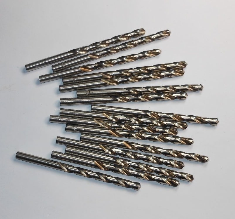 Jobber Length Drills "A" 0.234" HSS 118° 2-5/8" LOC x 3-7/8" OAL (16 Pcs)