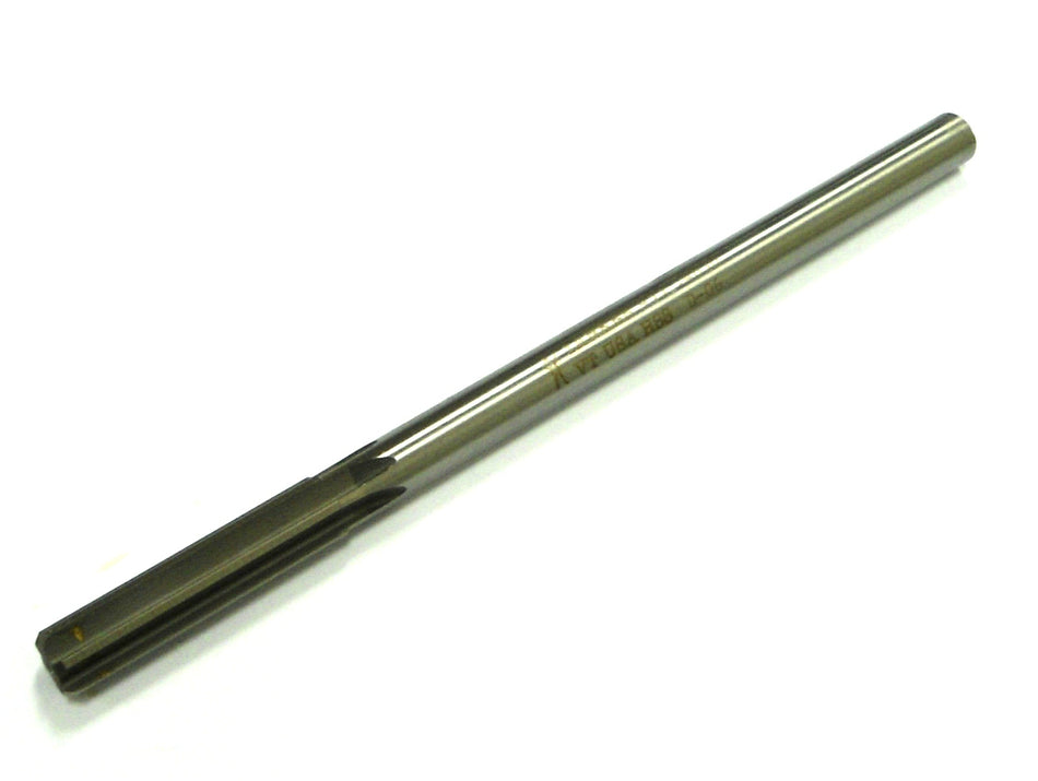 Straight Chucking Reamer 0.4830" 6FL HSS 2" x 8"