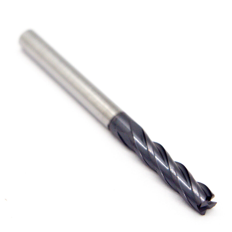 Iscar 5620323 Carbide Corner Chamfer End Mill 1/8" 4FL AlTiN 0.004" Chamfer