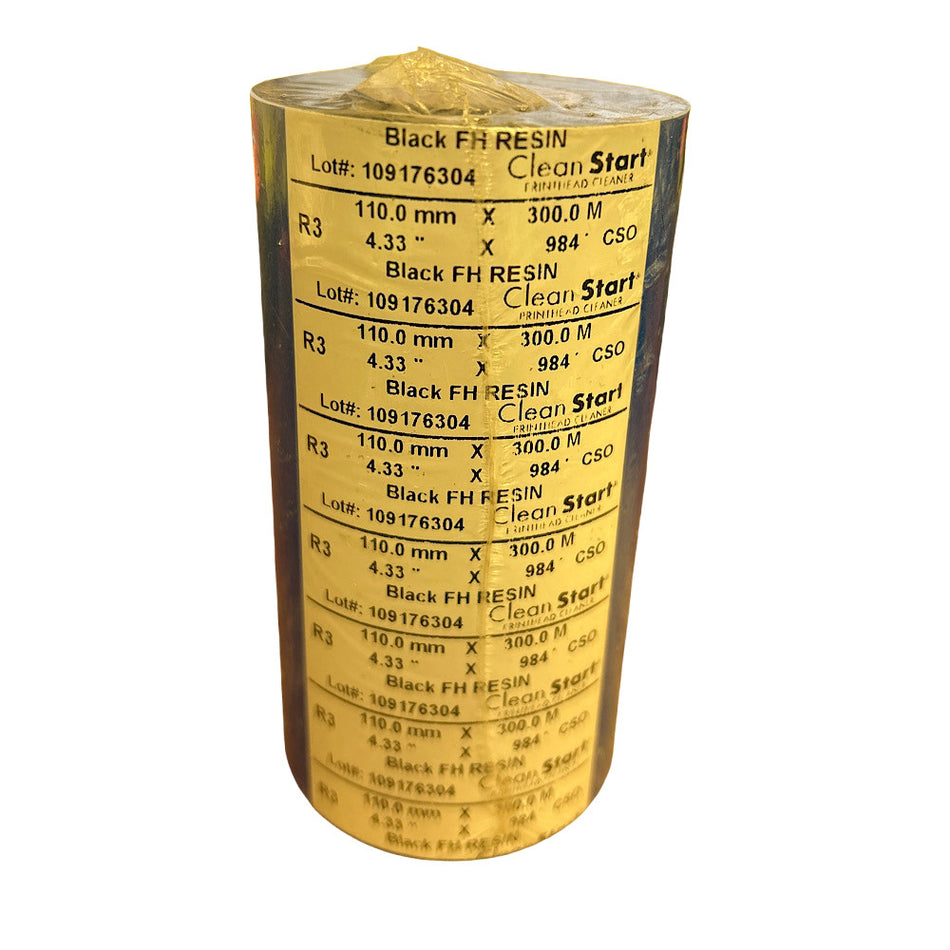 VNM Signmaker VNMR110B1 4-5/32" x 984' Black Thermal Transfer Ribbon