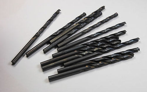 Jobber Length Drills #10 (0.1935") HSS Oxide 118° 2-7/16" LOC x 3-5/8" (12 Pcs)