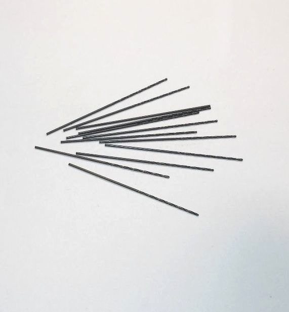 Taper Length Drills #61 HSS Oxide 118° 1-1/8" LOC x 2-1/4" OAL (12 Pcs)