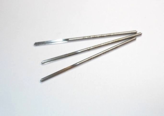 Cobalt Straight Chucking Reamers 0.1355" 4FL 1" x 4" USA (3 Pcs)