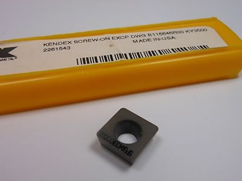 KENNAMETAL Carbide Insert DWG B116646R00 KY3500