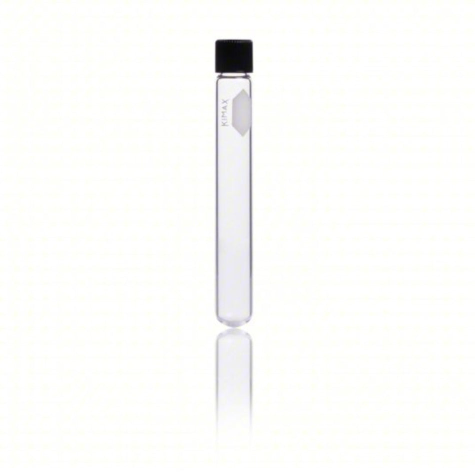 Kimble KC45066-16125 16 mL 3.3 Borosilicate Glass Culture Tube (Box of 144) -