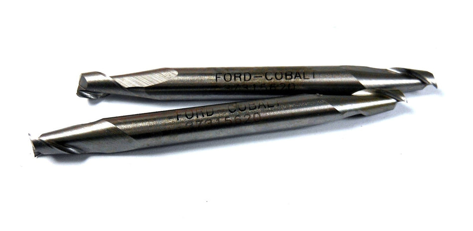 MA FORD Cobalt Double Square End Mills 5/32" 2FL 37317 (2 Pcs)