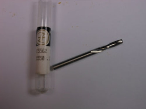 FULLERTON Solid Carbide Drill 0.1360" x 7/8" x 2" 2FL 15562
