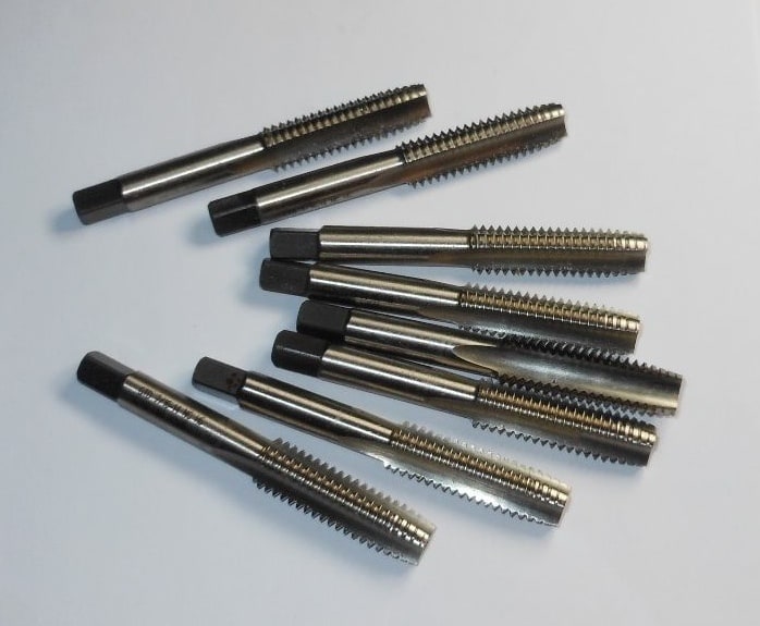 Plug Hand Taps 7/16-14 H3 3FL HSS UNC 3.16" USA (8 Pcs)