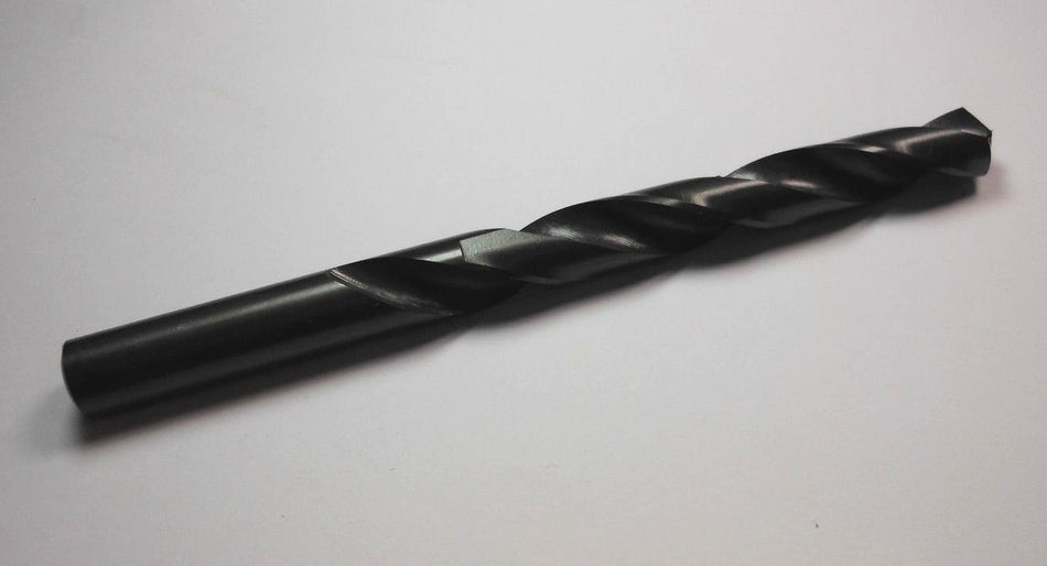 Jobber Length Drill 19/32" HSS Oxide 118° 5-3/16" LOC x 7-1/8" OAL