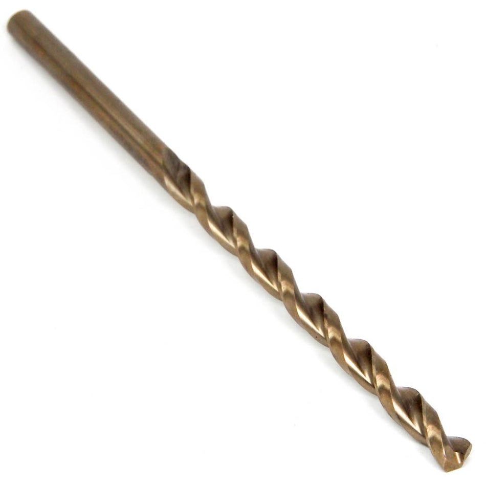 CLEVELAND Cobalt Taper Length Drill 19/64" 135° Oxide/Gold C16791 (5 Pack)