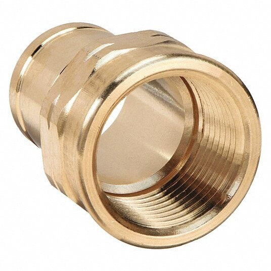 Viega 79455 ProPress Low Lead 1/2" x 1" FTG x FPT Bronze Adapter -