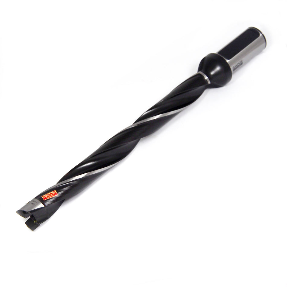 SANDVIK Replaceable Tip Drill 21mm - 21.99mm 870-2100-21LX1-10