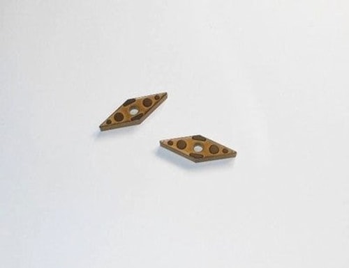 Carbide Turning Inserts VNMG331 AC700G (2 Pcs)