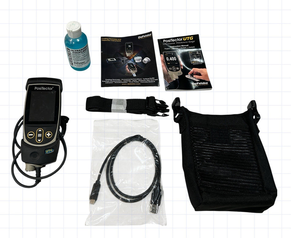 DeFelsko UTGC1 0.04" to 5" Max 0.001" Resolution Ultrasonic Thickness Gage