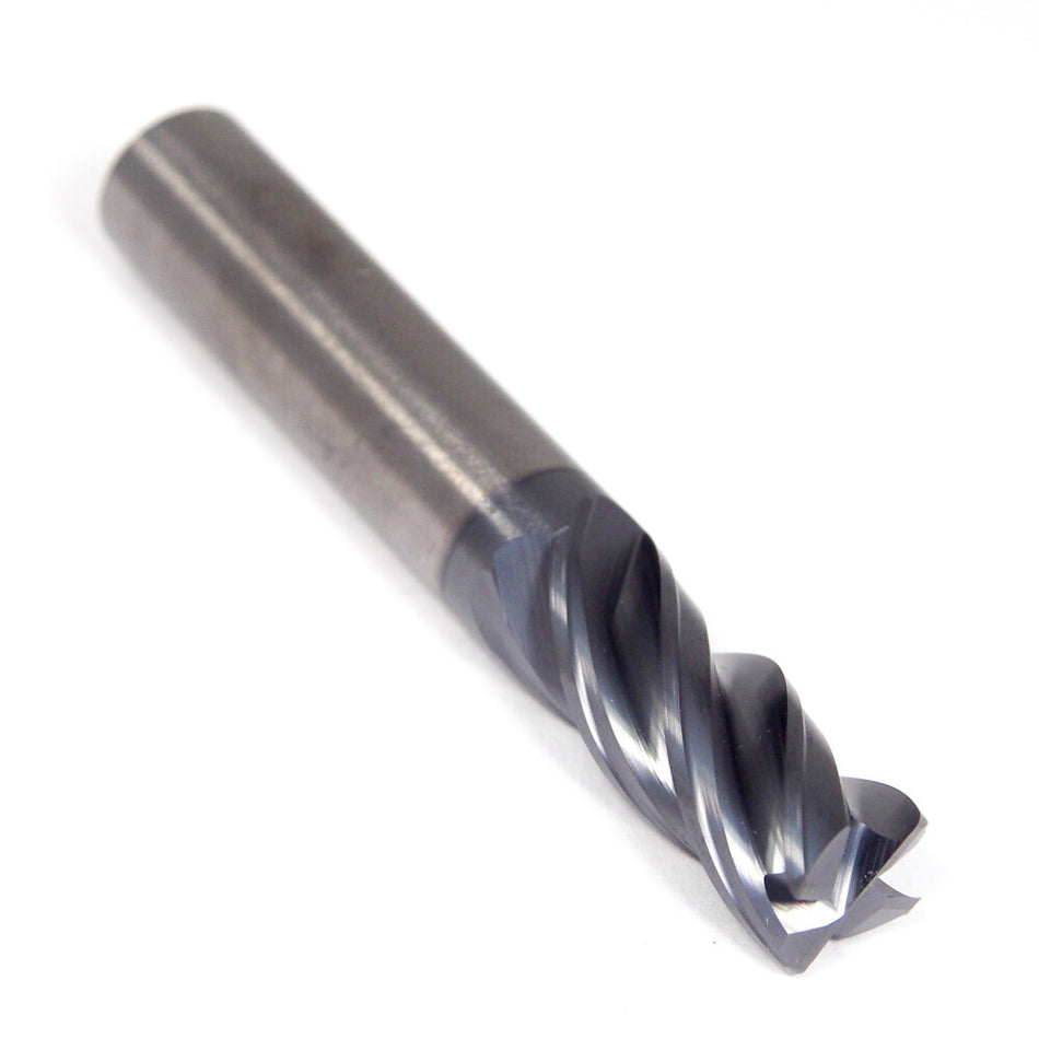 SGS Carbide Corner Radius End Mill 7/16" 4FL AlTiN 0.028-0.030" Radius 36377