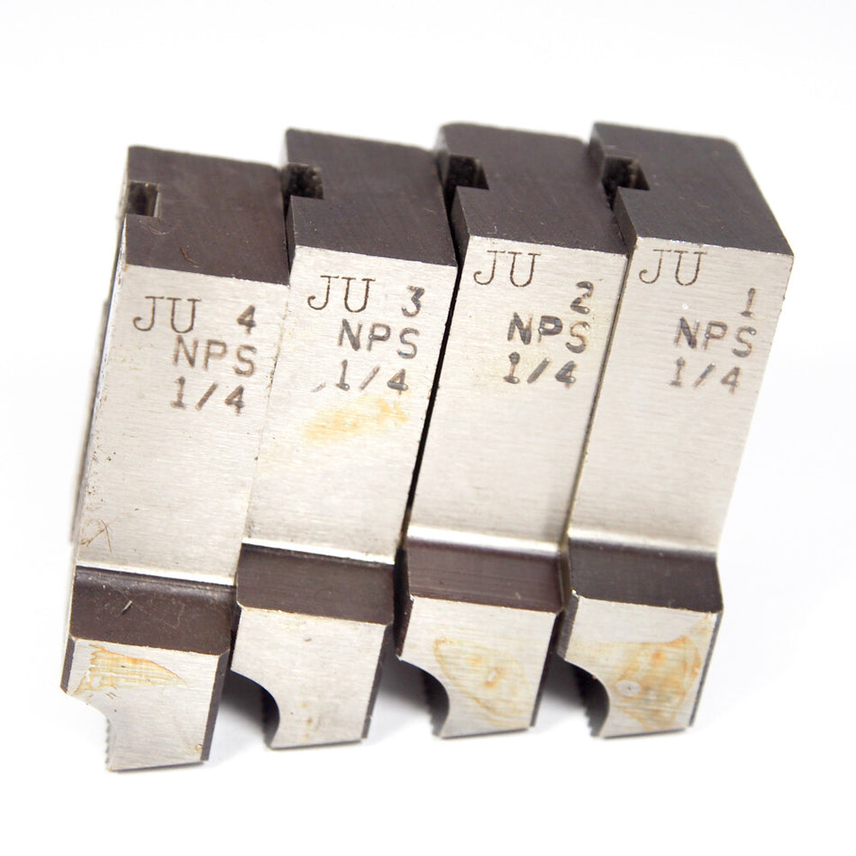 VARGUS Pipe Chaser 1/4-18 NPS 10° HSS D1 PJ 6125607 (Set of 4)