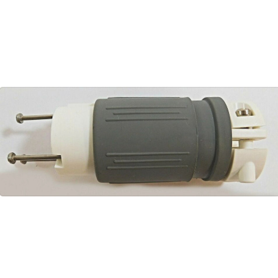 Ericson 15A 125V 5-15RH Gray Hospital Grade Saf-T Connector