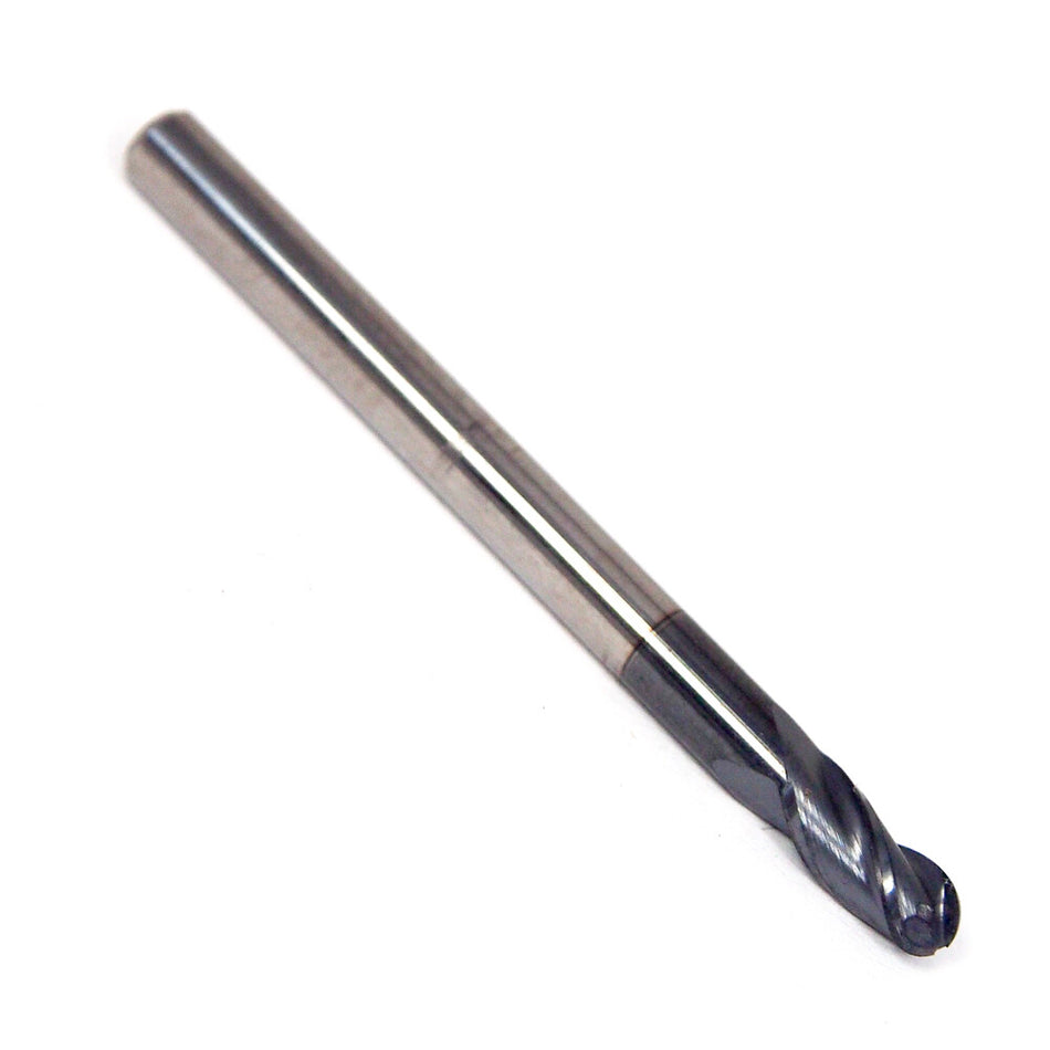 PROMAX Carbide Corner Radius End Mill 1/8" 3FL AlTiN 0.010" Radius 117-00814