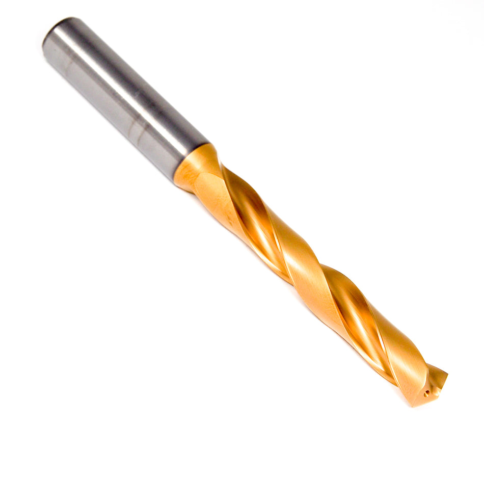 KENNAMETAL Carbide Coolant Jobber Drill 10.3mm 135° TiCN KCM15 4099807