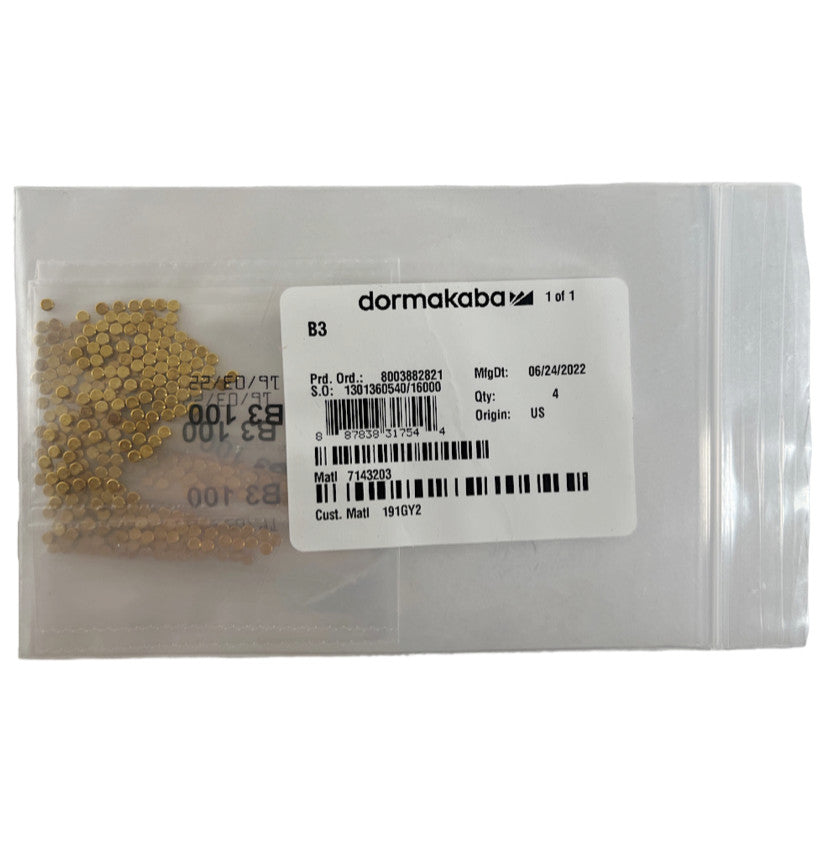 Dormakaba B3 Pins (Pack of 100) -