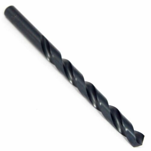 RUTLAND Taper Length Drill 27/32" 118° HSS Black Oxide 10" OAL