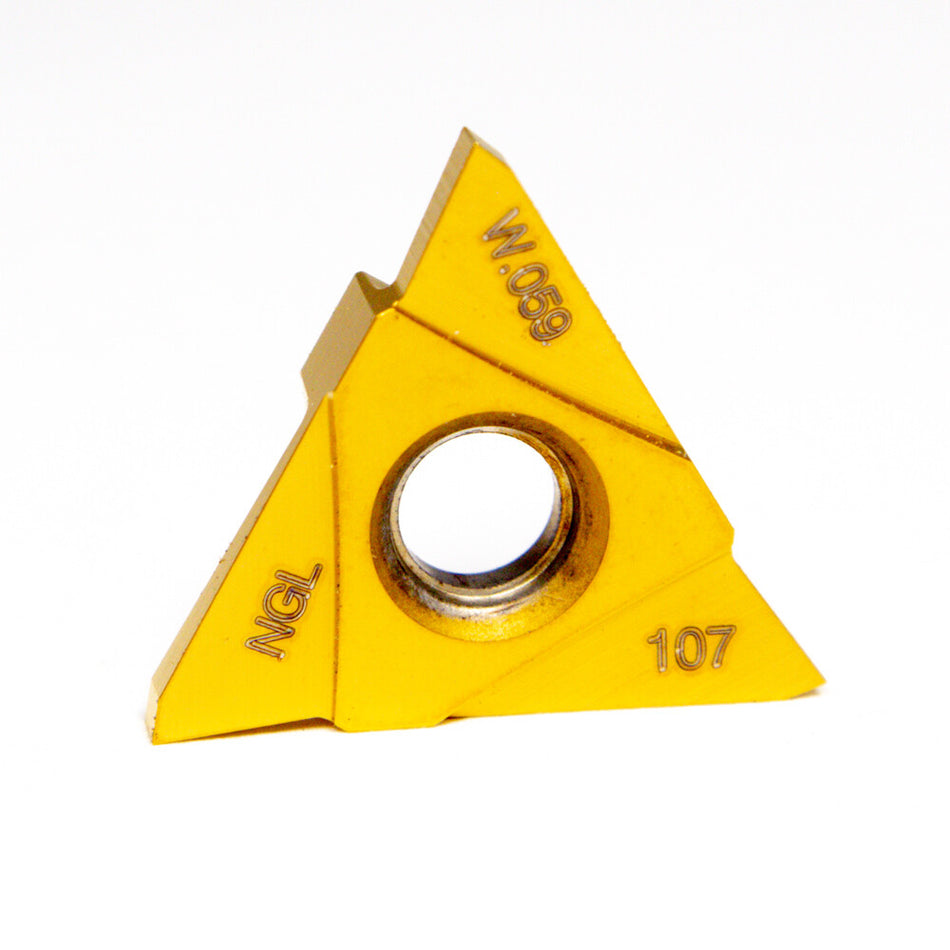 Tool-Flo L1105900N4C Carbide Threading Insert TPMC 32 NGL W.059 GP50C (9 Pcs)