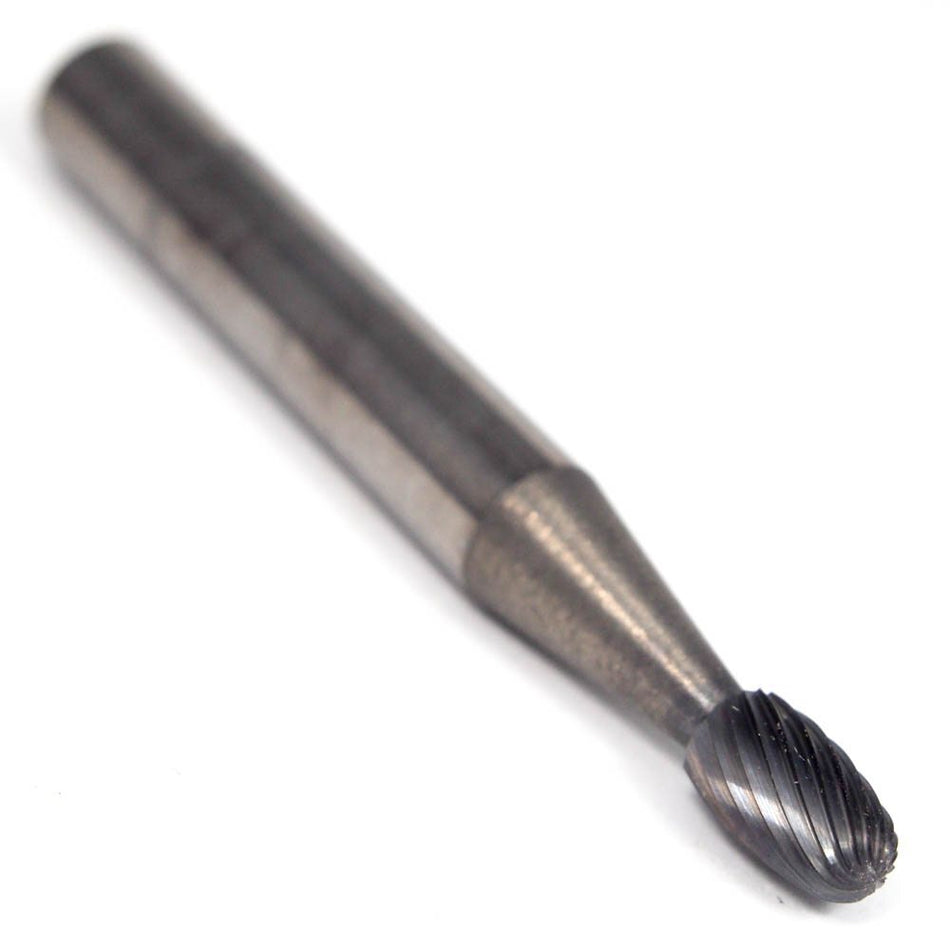 SGS Carbide Oval Burr 3/16" x 1/4" Shank SE-11 13125 (5 Pack)