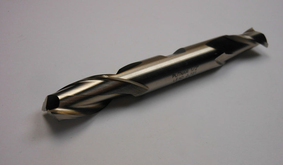 Double Square End Mill 1/2" HSS 2FL 1/2" x 13/16" x 3-3/4" 94842