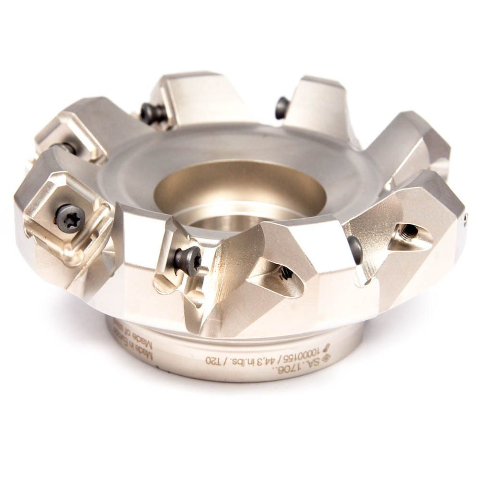 HERTEL Indexable Chamfer & Angle Face Mill 4" HMC542R-4.00.08-17-200