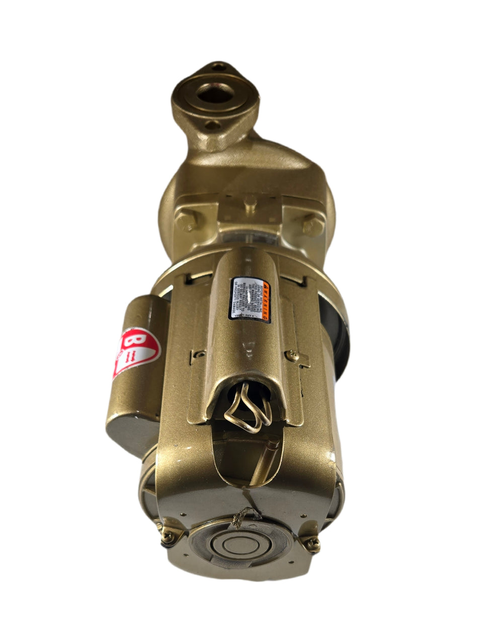Bell & Gossett 102208LF 1/6HP 115VAC 30 GPM 18' Max Head Bronze Circulating Pump