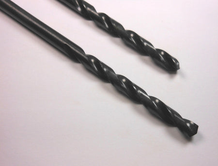 Aircraft Extension Drills 9/32" HSS Oxide 2FL 135° 12" OAL (2 Pcs)1