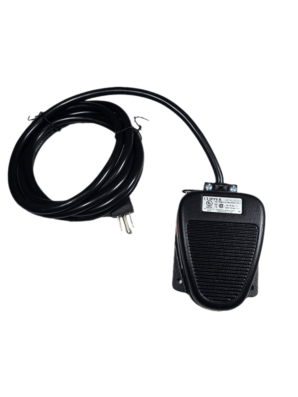 Linemaster 632-SC3 0.75HP 125VAC 15A Clipper Series SPST-NO 1 Pedal Foot Switch
