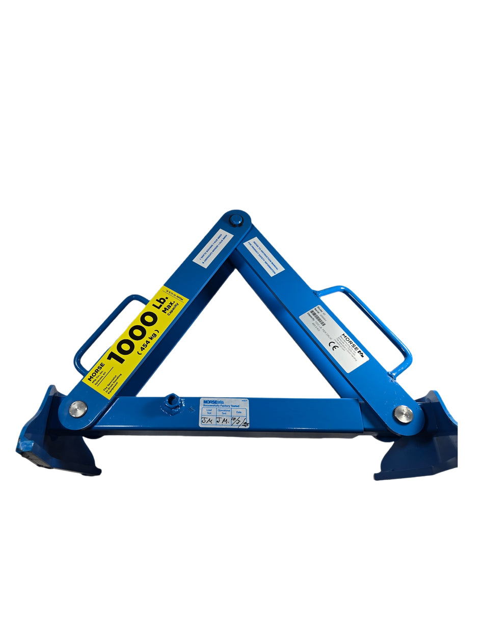 Morse 92 1000 lb Wt Capacity 2 Grip Points Drum Lifter For 30 to 85 Gal Capacity