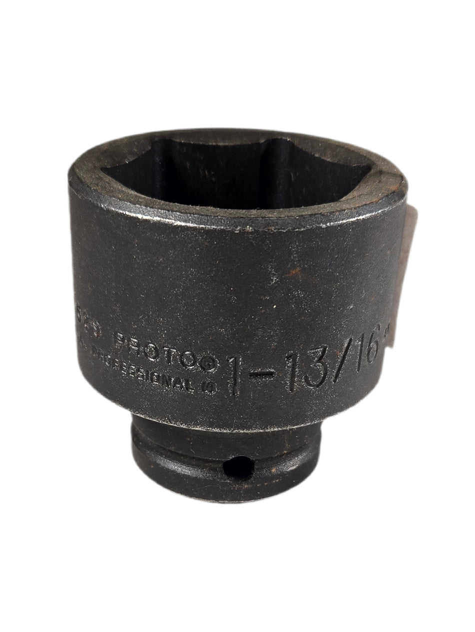 Proto 07529 3/4" Drive x 1-13/16" Socket Size Black Oxide 6-Point Impact Socket