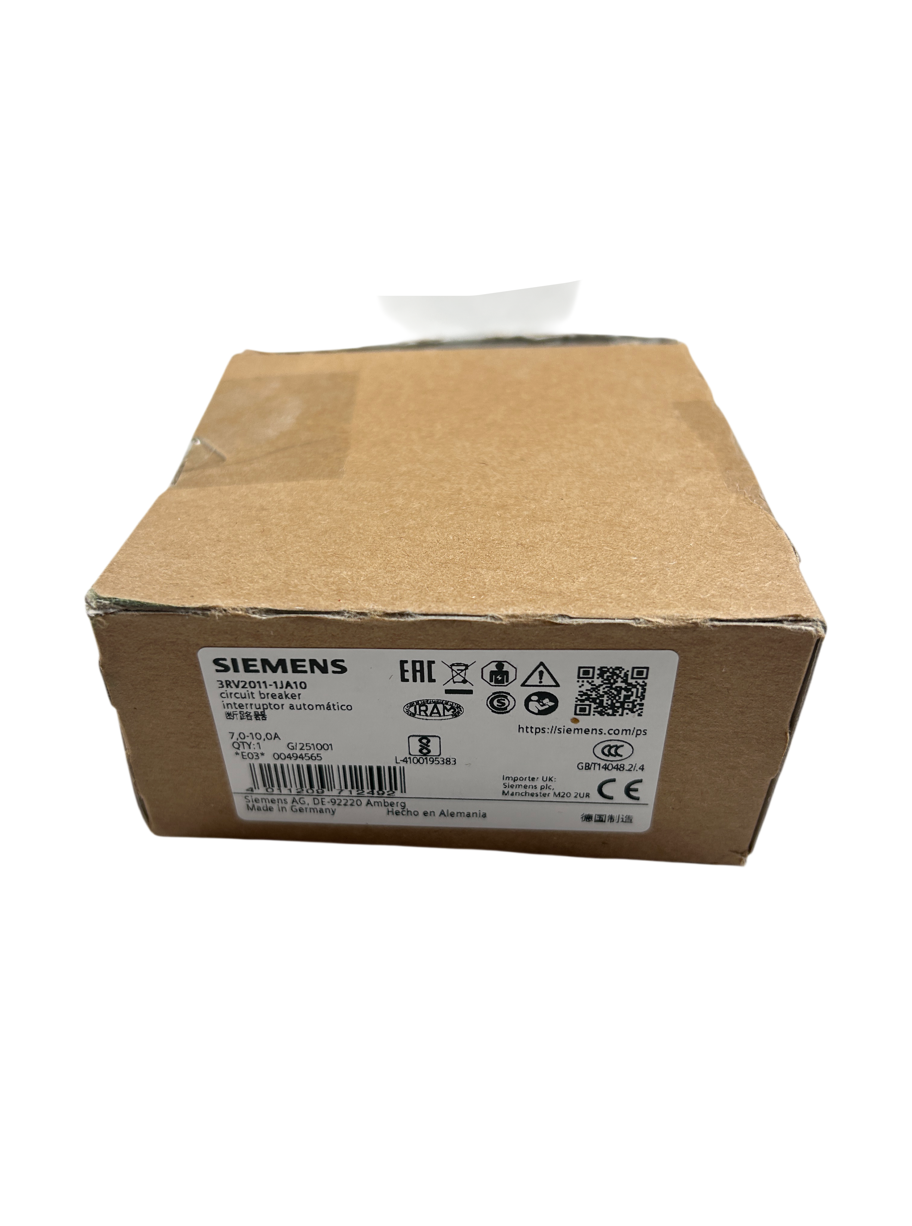 Siemens 3RV2011-1JA10