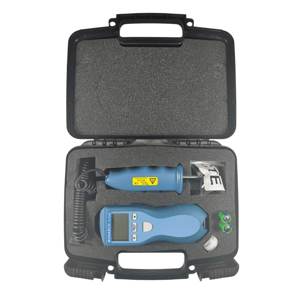 Monarch 6125-011 +/-0.05% Accuracy 0.001 Resolution 20000 RPM Laser Tachometer