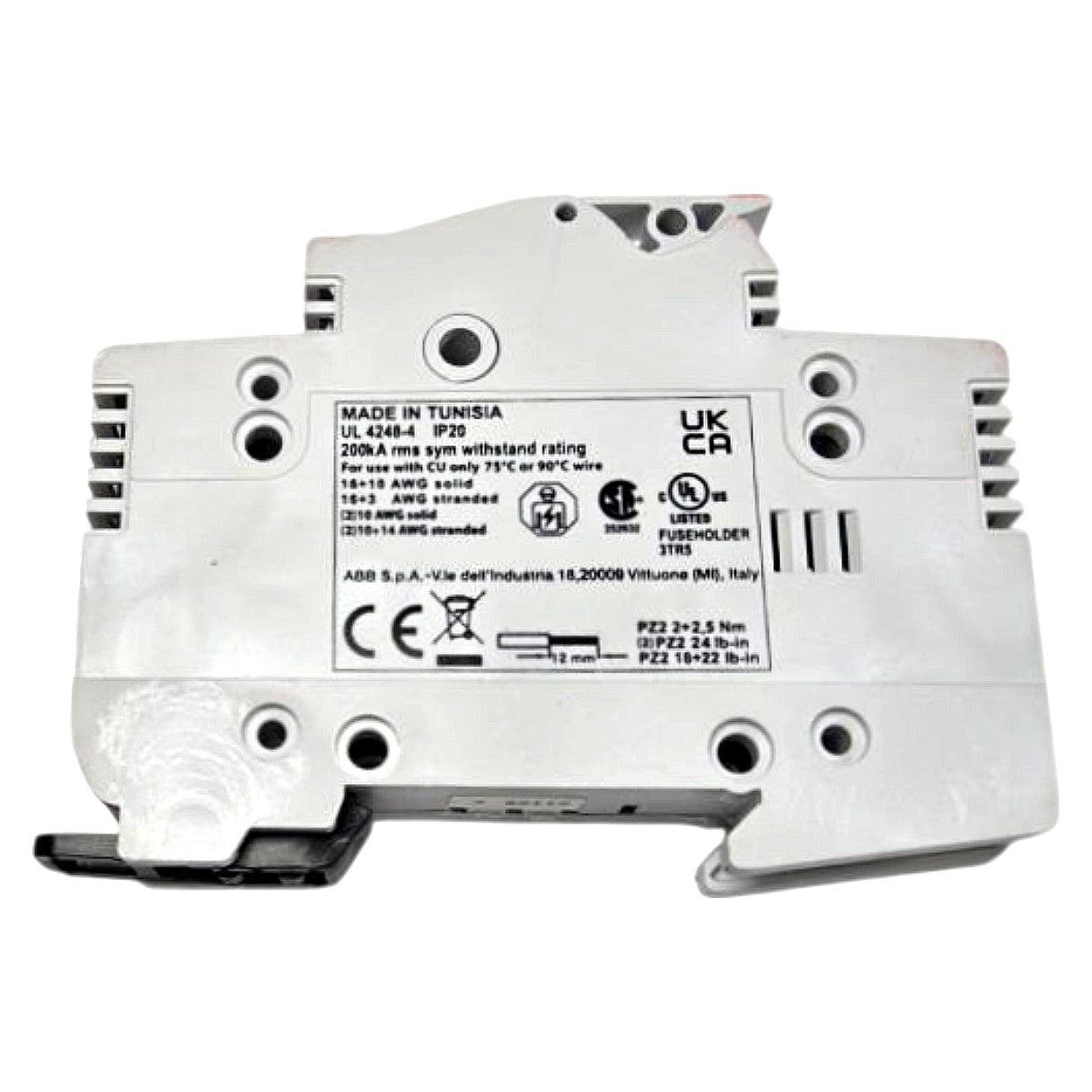 ABB 2CSM299872R1801 DIN Rail Fuse Holder