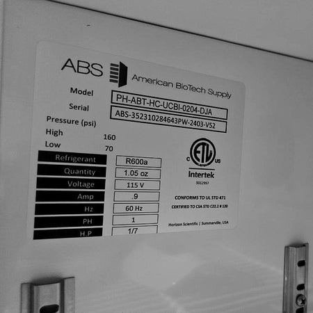 ABS PH-ABT-HC-UCBI-0204-DJA pharmacy medical refrigerator