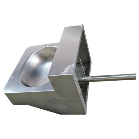 ACORN 1652-1-BP-04-M wall-mount stainless steel lavatory