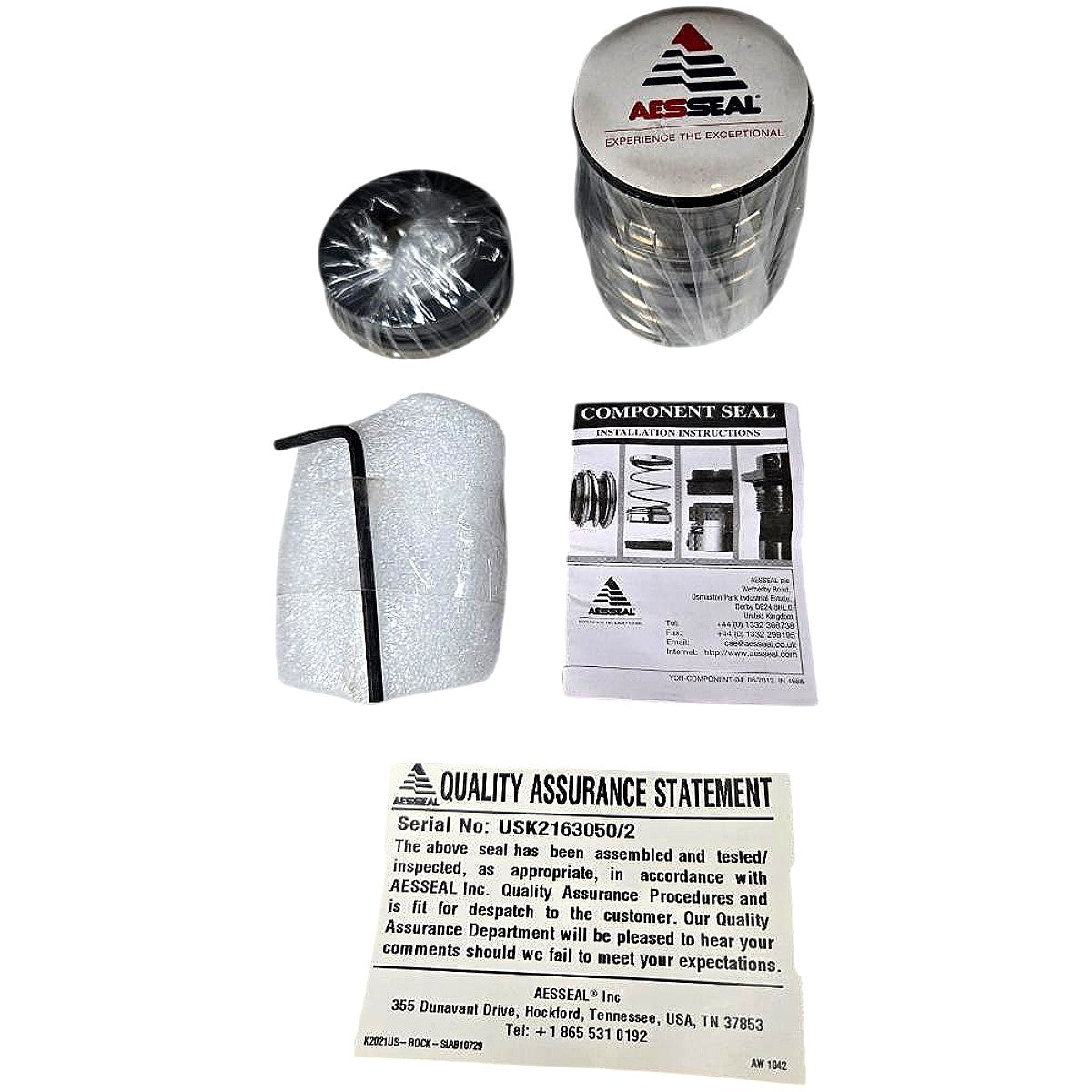 AESSEAL P05UG Component Mechanical Seal