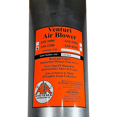 Air Systems ASI-1200 venturi pneumatic air blower