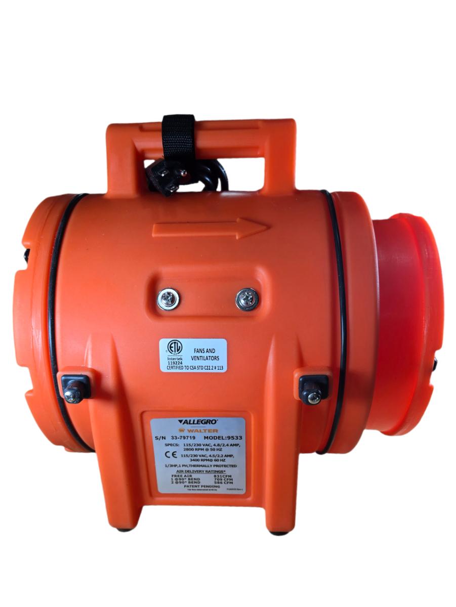 Allegro Walter 9533-25 axial confined space blower
