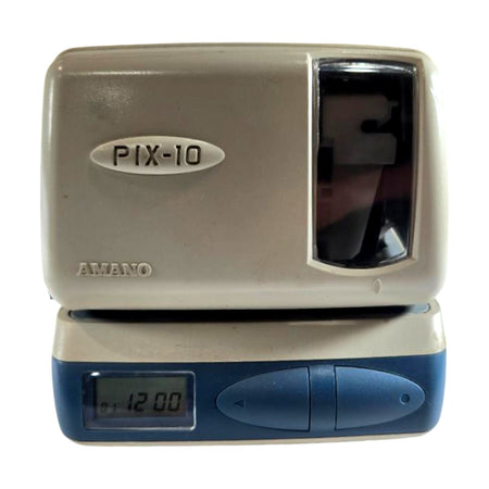 Amano PIX-10 employee time clock