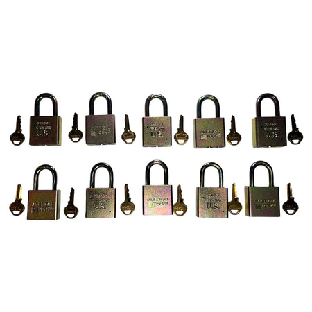 American Lock 5340-01-463-5841 keyed padlock set