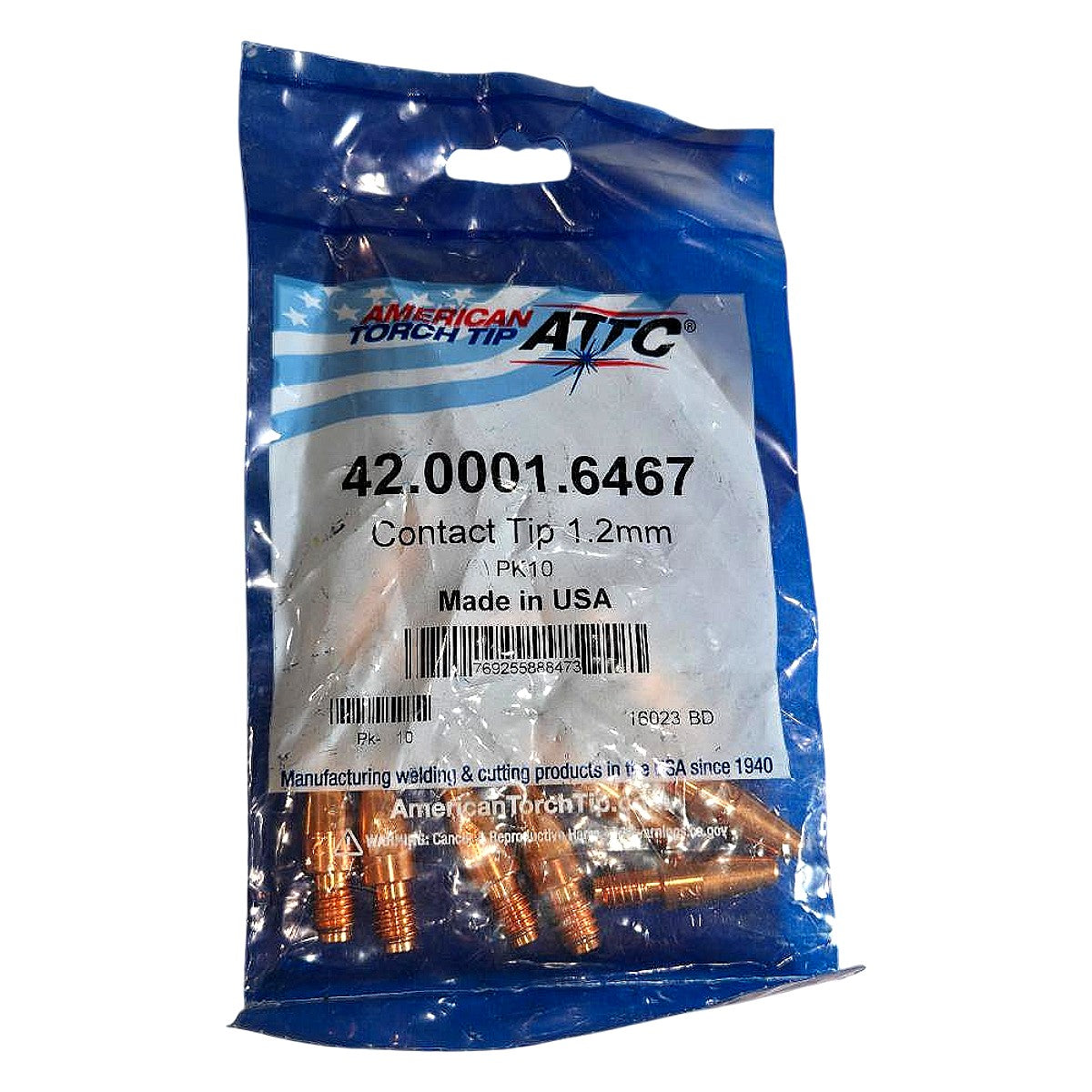 American Torch Tip 42.0001.6467 MIG welding contact tip