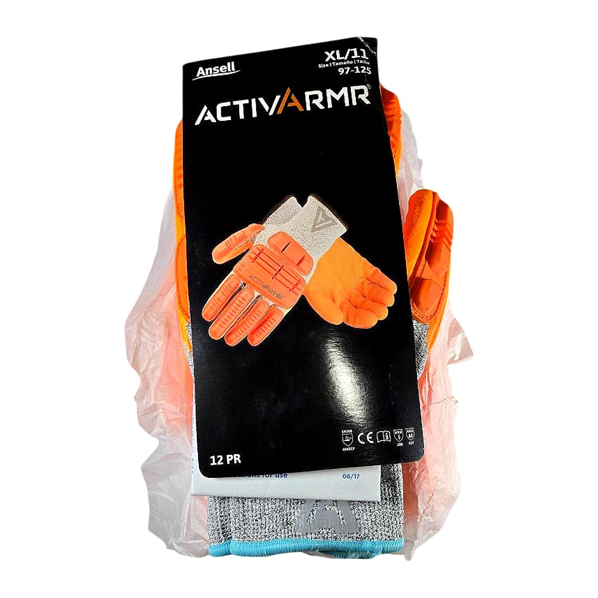 Ansell 97-125 Impact Cut-Resistant Gloves